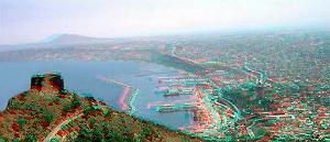 ANAGLYPHE PANORAMIQUE DE SANTA CRUZ DU 06 2006